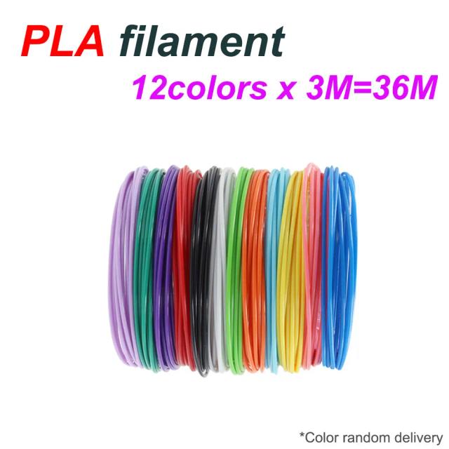 Caneta 3D com Visor LCD e 36 Metros de Filamento PLA em 12 Cores, Ideal para Projetos DIY e Presentes de Natal e Aniversário Infantil