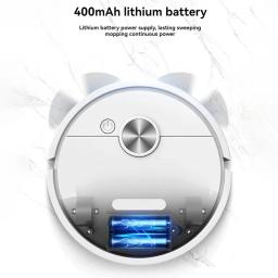 Xiaomi inteligente robô de limpeza a vácuo mini esfregando sucção e varrendo integrado totalmente automático limpeza varrendo robô - Image 4
