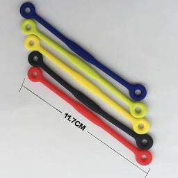 Long Shape Tennis Racket Damper, Amortecedor, Tenis Racquet Vibração Amortecedores, Reduzir Choque, Raquete de Tênis, 10Pcs - Image 5