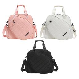 Bolsa de tênis resistente à água para homens e mulheres, Bolsa crossbody grande com alça de ombro, Bolsa de raquete - Image 2