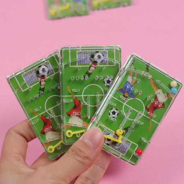 Conjunto de 12 Peças de Brinquedo Educativo de Futebol para Crianças - Tema de Labirinto para Festa de Aniversário e Lembrancinhas