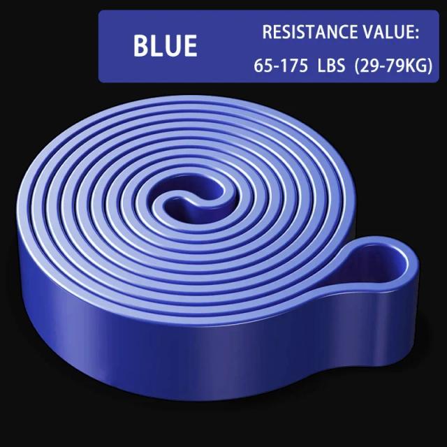 Faixa de resistência para yoga e fitness com níveis variados, ideal para levantamento do quadril, agachamento profundo e modelagem do corpo - 1 peça