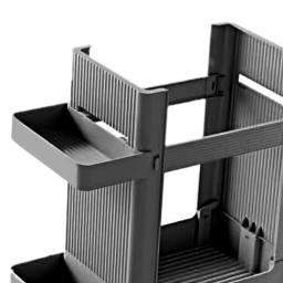 Armazenamento Rack Carrinho com Roda, Rack Multiuso, Rack Haltere para Rolo de Espuma Esteira de Yoga, Home Gym Fitness - Image 5
