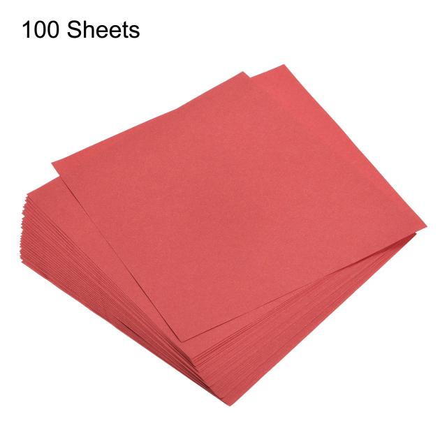 Papel Origami Quadrado Dupla Face 15x15cm para Artesanato e Scrapbooking - 100 Folhas para Presentes e Projetos DIY