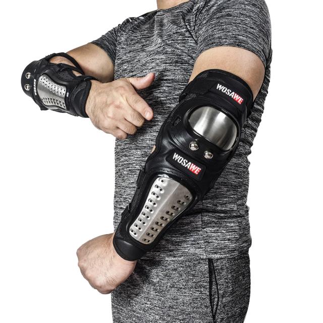 Joelheiras WOSAWE para Motocicleta: Aquecedores de Perna Anti-Queda para Scooter, E-Bike e Motocross - Proteção Quente para Outono e Inverno