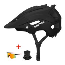 SUPERIDE-Capacete de bicicleta anti-impacto para homens e mulheres, capacete DH MTB, no molde, esportes, estrada, mountain bike, equitação, ciclismo - Image 4