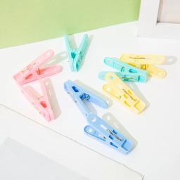 Prendedores De Roupa De Plástico Multi-Uso, Alta Qualidade, Clipe De Lavanderia, Anti-derramamento, Secagem Clipe, Roupas, Calças, Meias, Clipe Fixo, 20Pcs - Image 3