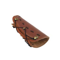 1pc novo couro armguards tiro com arco esporte acessórios de proteção tiro com arco braço guarda protetor - Image 4