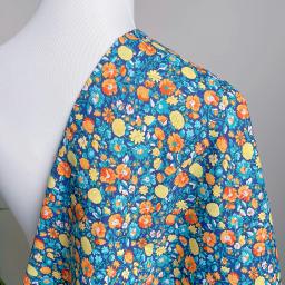 Meadow canção tecido de algodão puro impressão digital artesanal diy roupas algodão costura padrão feminino verão moda vestido tecido - Image 4