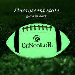 Jogo De Futebol Americano Fluorescente Holográfico, Bolas De Rugby De Treinamento, Brilham No Escuro, Tamanho 9 - Image 1