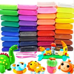 36 Cores Air Set Argila Seca, Ultraleve Argila De Plástico Com Ferramentas Sculpting Para Educação Pré-Escolar E Artesanato DIY - Image 2