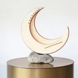 HLURU-Lua Lira Piano Harpa, 15 Cordas, 8 ou 11 Cordas, Orpus, Instrumento Portátil, Celestial - Image 4