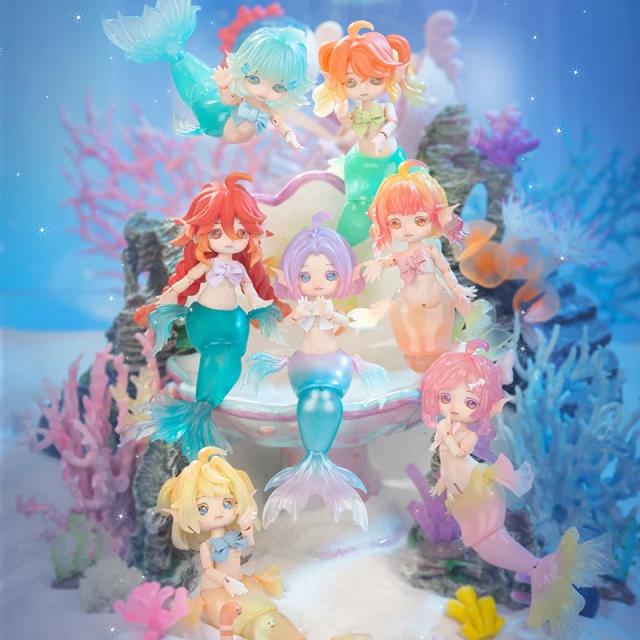 Aventuras de Mermaid Xingyunlai: Bonecas Mystery Kawaii e Brinquedos de Ação para Presentes de Aniversário 1/12