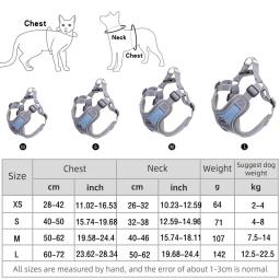 Ajustável Pet Harness Vest, malha reflexiva, cinta no peito, cão e gato pequenos e grandes, acessórios para cachorros - Image 3