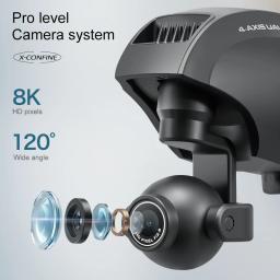 4DRC-Mini Drone com HD Dual Camera, V42, 8K, FPV, WiFi, Localização de Fluxo Óptico, Altitude Hold, RC Quadcopter, Brinquedos Presente, Novo - Image 4