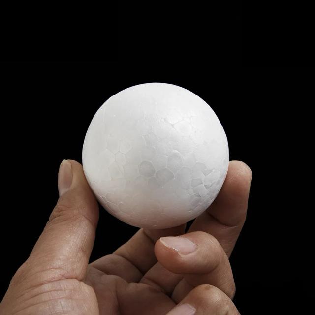 Bolas de Espuma de Poliestireno para Artesanato DIY: Acessórios Pintados à Mão para Casamentos e Eventos, Tamanhos de 6 a 12 cm