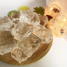 Cera de geléia transparente para artesanato DIY, vela fazendo materiais, matéria-prima, vela fazendo suprimentos, 100g - Image 1