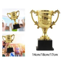 Prêmio troféu estatueta troféu copo medalhas de base preta troféu prêmios para lembranças esportivas festa temática de competição de futebol - Image 4