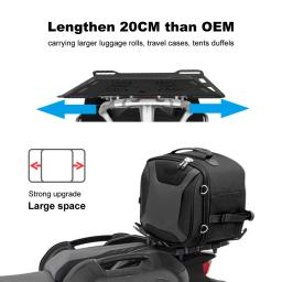 Motocicleta traseira alargamento Rack, Trilhos de bagagem, cauda Rack, Acessórios para GasGás, SM 700, ES, SM 700SM, ES700, SM700, 2022, 2023, 2024 - Image 4