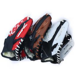 Luvas de beisebol espessadas para adultos, engrenagem protetora do coletor, engrenagem de mão esportiva resistente ao desgaste, 12,5 em PVC - Image 1