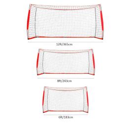 Portable Folding Football Gate Gol Net, Soccer Gate, Futebol Treinamento, Prática Net, Post, Alta Qualidade, 12x6ft - Image 6