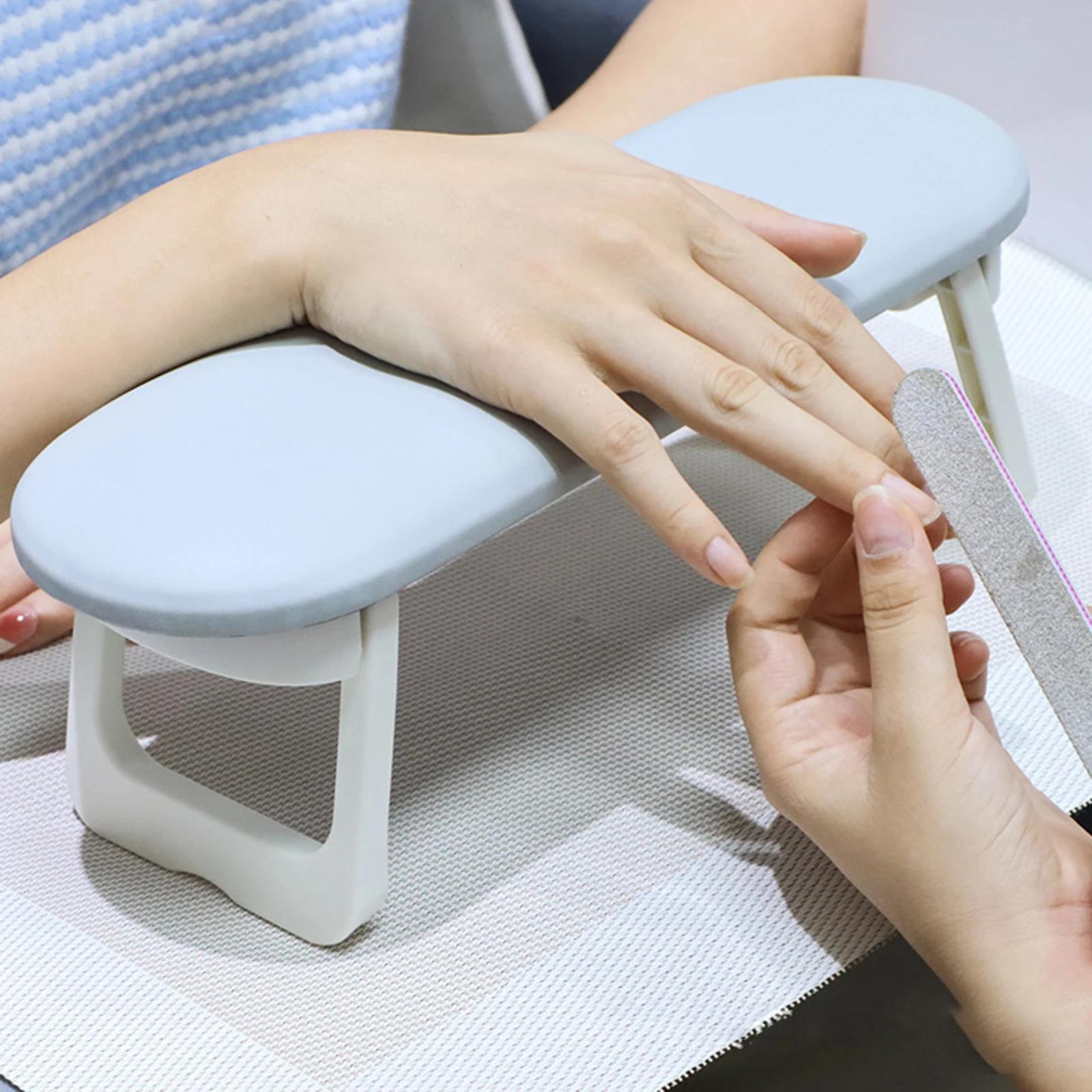 Prego braço resto com suporte, suporte profissional, mesa de mesa, secador de unhas, travesseiro de mão, manicure, casa - Image 1