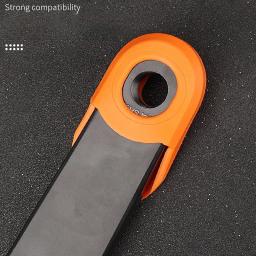 1 par de silicone mtb bicicleta estrada manivela braço protetores pele capa manga kit ferramentas tampa inicialização ao ar livre pedaleiras componentes da bicicleta - Image 5