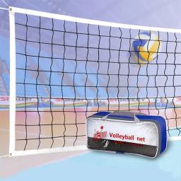 Rede padrão profissional portátil do voleibol, prática interna do jogo, esportes exteriores, praia, 950 cm - Image 1