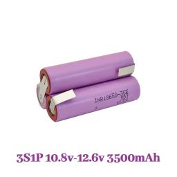 2025new 20a 18650 35e 3500mah 7000mah 3s4s 5S 6S 8S 7.4v 12.6v 14.8v 18v 25.2v 29.6v para baterias de chave de fenda bateria de solda - Image 3