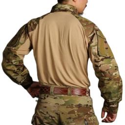 Ternos táticos ao ar livre camisas de combate airsoft paintball trabalho roupas masculinas conjuntos camuflados dos eua uniforme de escotismo calças cargo esporte terno - Image 3