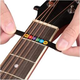 Iniciante Guitarra Fretboard Escala Etiqueta Prática Nota Fingerboard Decalques Etiquetas Acessórios Guitarra Elétrica 1/5/10 Folha - Image 3