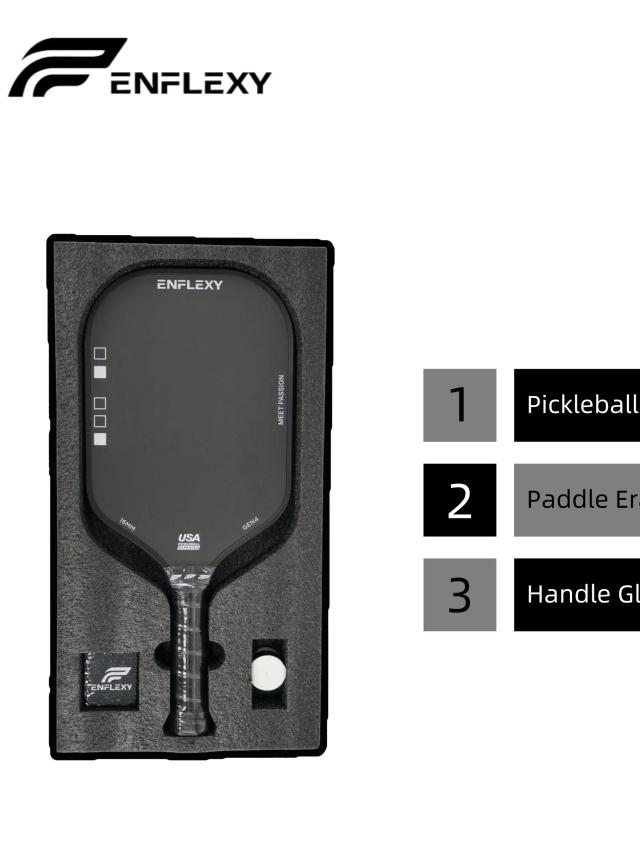 ENFLEXY 2025 ENFLEXY PP TFP Gen 4 Honeycomb Core Pickleball Paddle