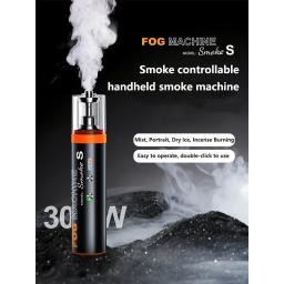Lensgo-Máquina Portátil de Névoa Portátil, Smoke S, 30W, Estúdio, Vídeo Curto, Filmagem, Performance de Palco, Atmosfera, Gelo Seco - Image 2
