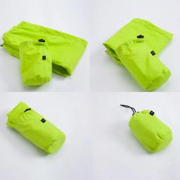 JNLN-Jaquetas impermeáveis para homens e mulheres, Quick Dry, Camping Windbreaker, Unisex Outdoor Trekking Raincoat, Roupas anti UV embaláveis - Image 3