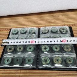 Coleção de moedas Moedas de cobre de todas as dinastias, 120 peças O diâmetro é aproximadamente 2,5 cm - Image 5