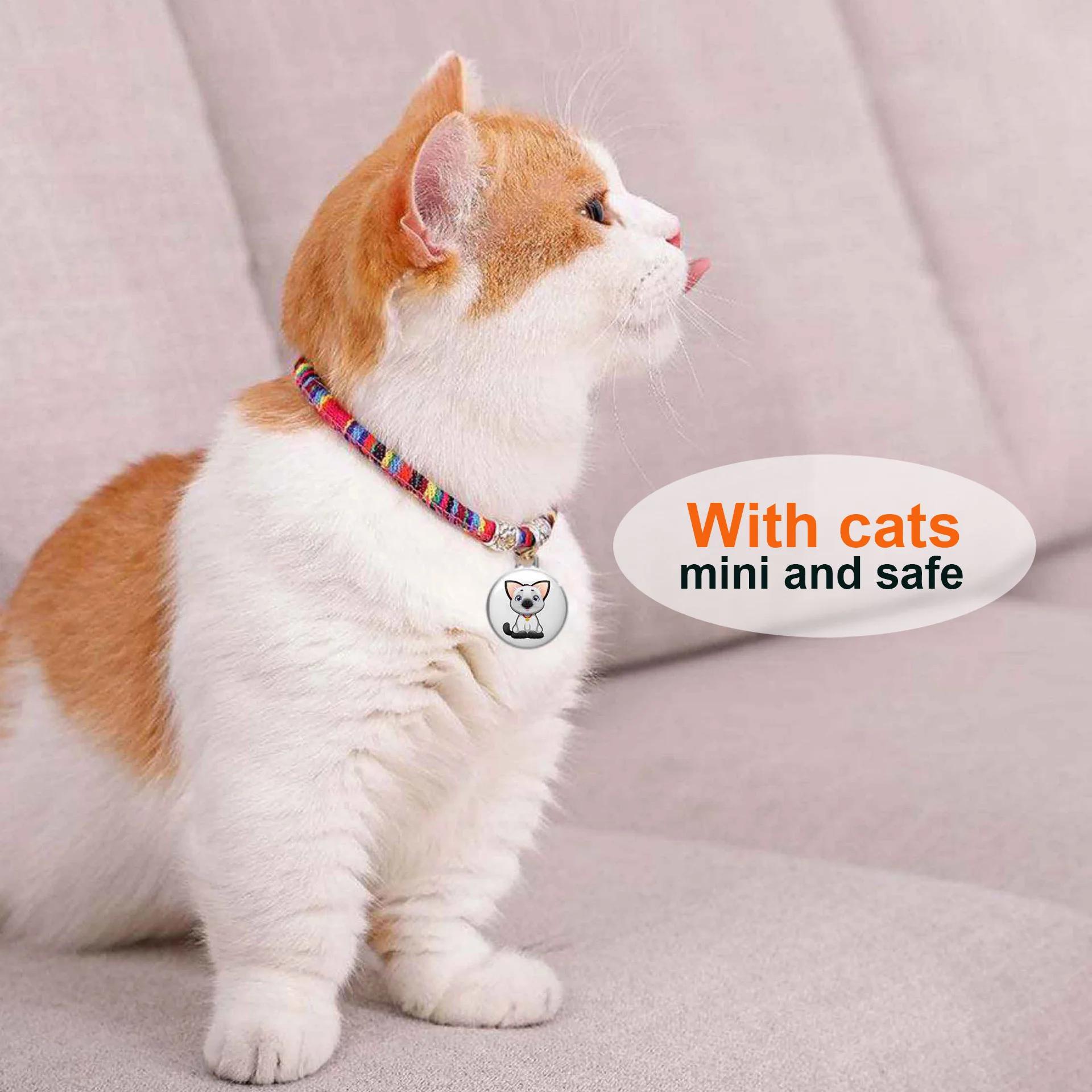 Smart Waterproof Pet Locator, Mini GPS Tracker, Anti-Lost, Bluetooth, Tracking Collar for Cat, Posicionamento de Cães - Image 1