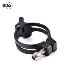 Bicicleta dianteiro desviador Braze-on braçadeira banda adaptador, liga de alumínio, ciclismo acessórios, alta qualidade, 31.8mm, 1 pc - Image 1