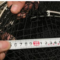 Lawaia Folding Redes De Pesca Gaiola, Forte Preto Fio Trançado, Mão Pequena Net, Saco De Peixe De Secagem Rápida, Anéis De Aço Inoxidável - Image 4