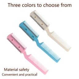 Pet aparador de pêlos pente corte gato do cão com 2 lâminas grooming razor desbaste escova de cabelo pente produtos para gatos - Image 3
