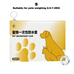 Botas de neve autoadesivas impermeáveis para animais de estimação, sapatos para cães, botas de proteção para patas, produtos para animais - Image 6