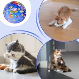 Tapete de água sensorial para gatos, Bored Indoor Pet Play Mat, Brinquedos interativos para gatos para jogar - Image 4