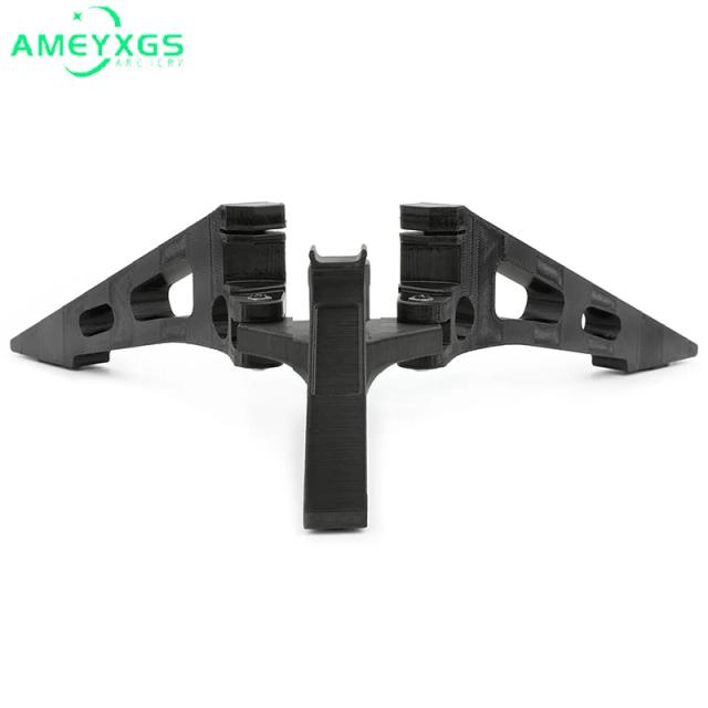 Suporte Portátil e Estável para Arco e Flecha Composto - Acessórios de Tiro para Esportes ao Ar Livre, Impressão 3D, 1 Unidade