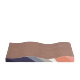 Papelão versátil Cat Scratcher, Papel ondulado resistente ao desgaste, Safe Harmless Kitten Coçar Board, 1 pc - Image 5