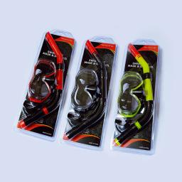 Snorkel profissional conjunto máscara facial completa, equipamento de mergulho, terno do mar profundo, vidro temperado completo, óculos de mergulho seco para adultos - Image 4