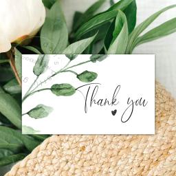 30 pces obrigado por apoiar meu cartão de visita pequeno obrigado cartão de agradecimento apreciação cardstock para vendedores presente cartão merci - Image 1