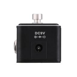 Aroma at-07 mini pedal de efeito afinador de guitarra, afinação cromática, concha de metal, display hd para palco e estúdio - Image 6