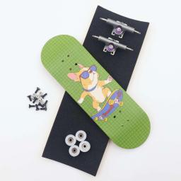 Conjunto de escala de madeira de 29 mm com rodas de rolamento de caminhão de metal Pro Deck - Image 1