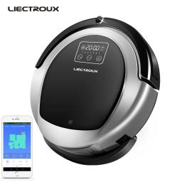 Robot de limpeza LIECTROUX B6009 com aplicativo WIFI, navegação de mapa 2D e memória inteligente, bloqueador virtual, luz UV, tanque de água - Image 2