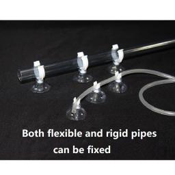 Aquário ventosa clip para tanque de peixes, ar mangueira suporte, tubo de oxigênio fixo, tubulação de linha aérea, 5mm, 0.2 polegadas a 28mm, 1.1 polegada, 5pcs - Image 3