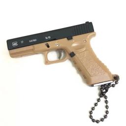 Liga G17 Pistola Modelo Memória, destacável Toy Gun Ornamento, Decoração para casa Artesanato, Pingente Keychain, Holiday Party Presentes, 1:3 - Image 4